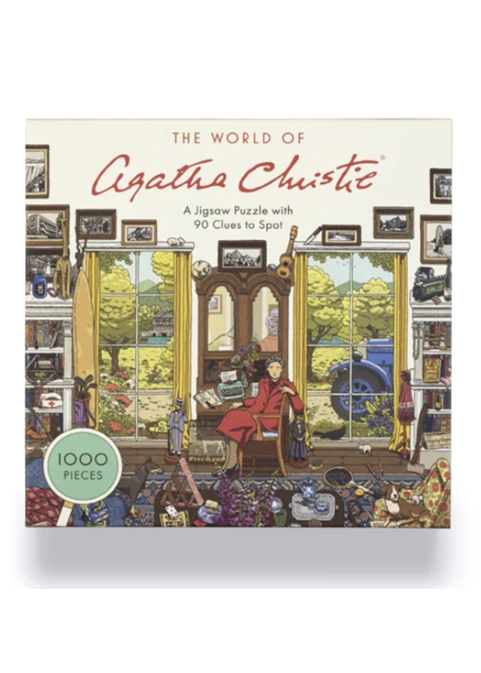 Laurence King World of Agatha Christie 1000 pieces Puzzle