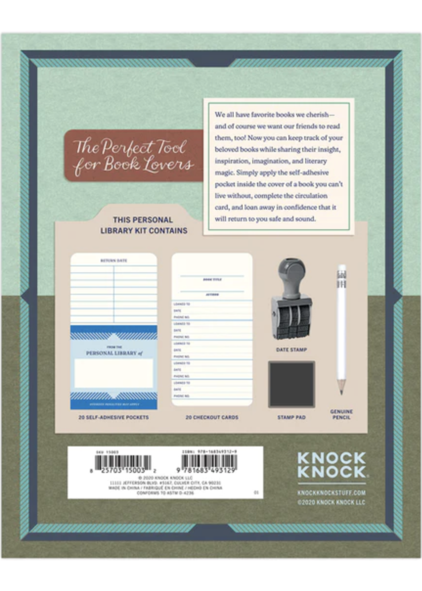 Knock Knock Personal Library Kit Classic Edition