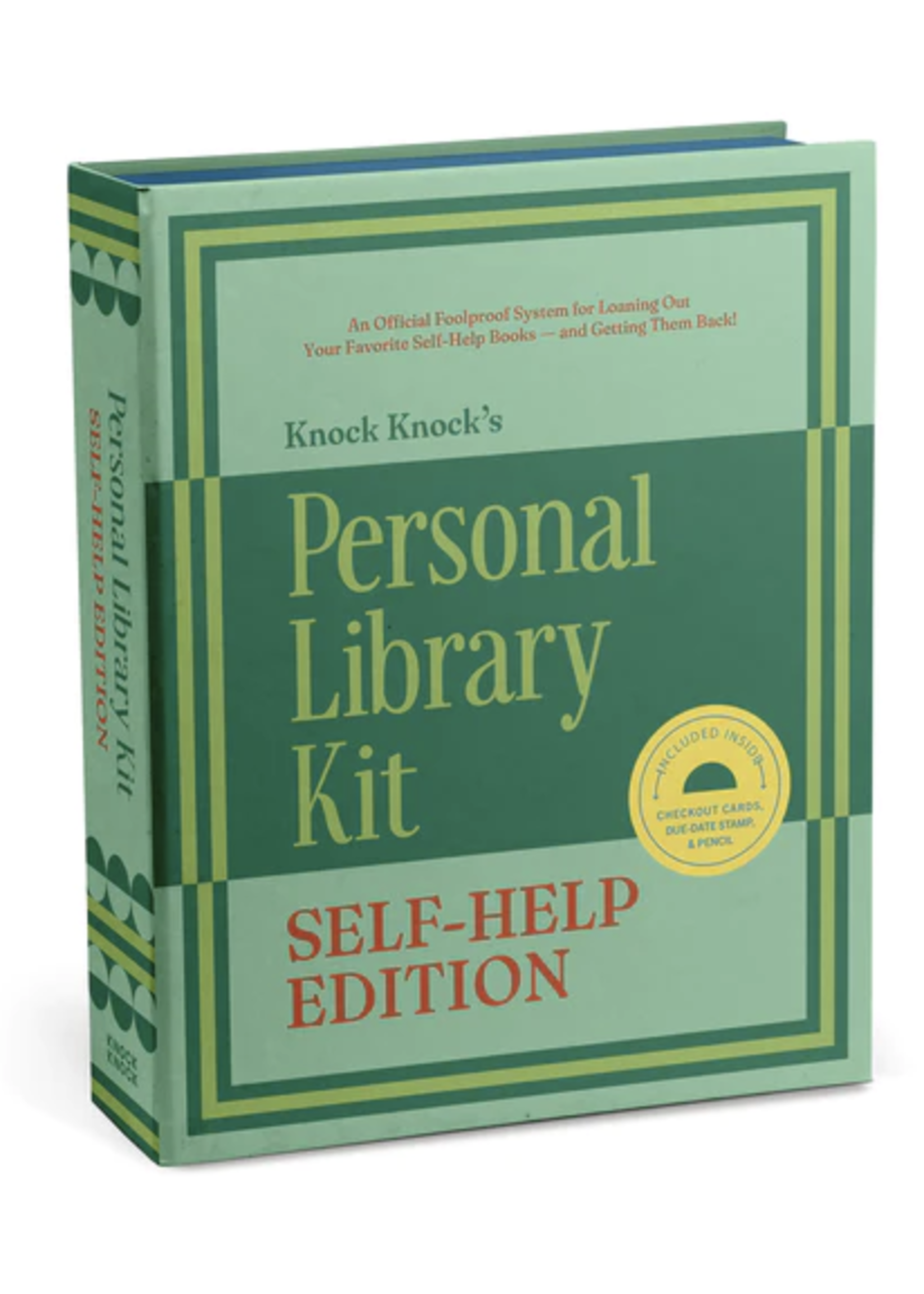 Knock Knock Personal Library Kit Self-Help Edition