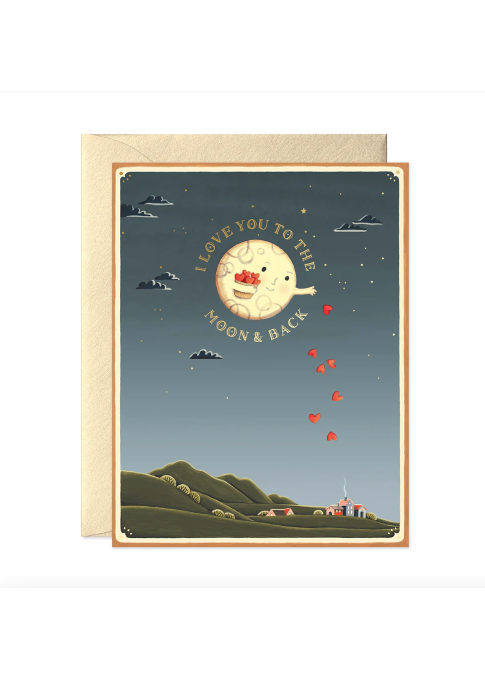 Joojoo Paper I Love You to the Moon and Back