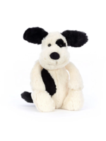 Jellycat Bashful Black & Cream Puppy Medium