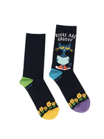 Out of Print Pete the Cat Adult Socks