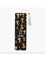 Peter Pauper Press Beaded Bookmark: Mushrooms Grow Your Own Way