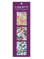 Galison Liberty Floral Magnetic Bookmark - 6 Magnets
