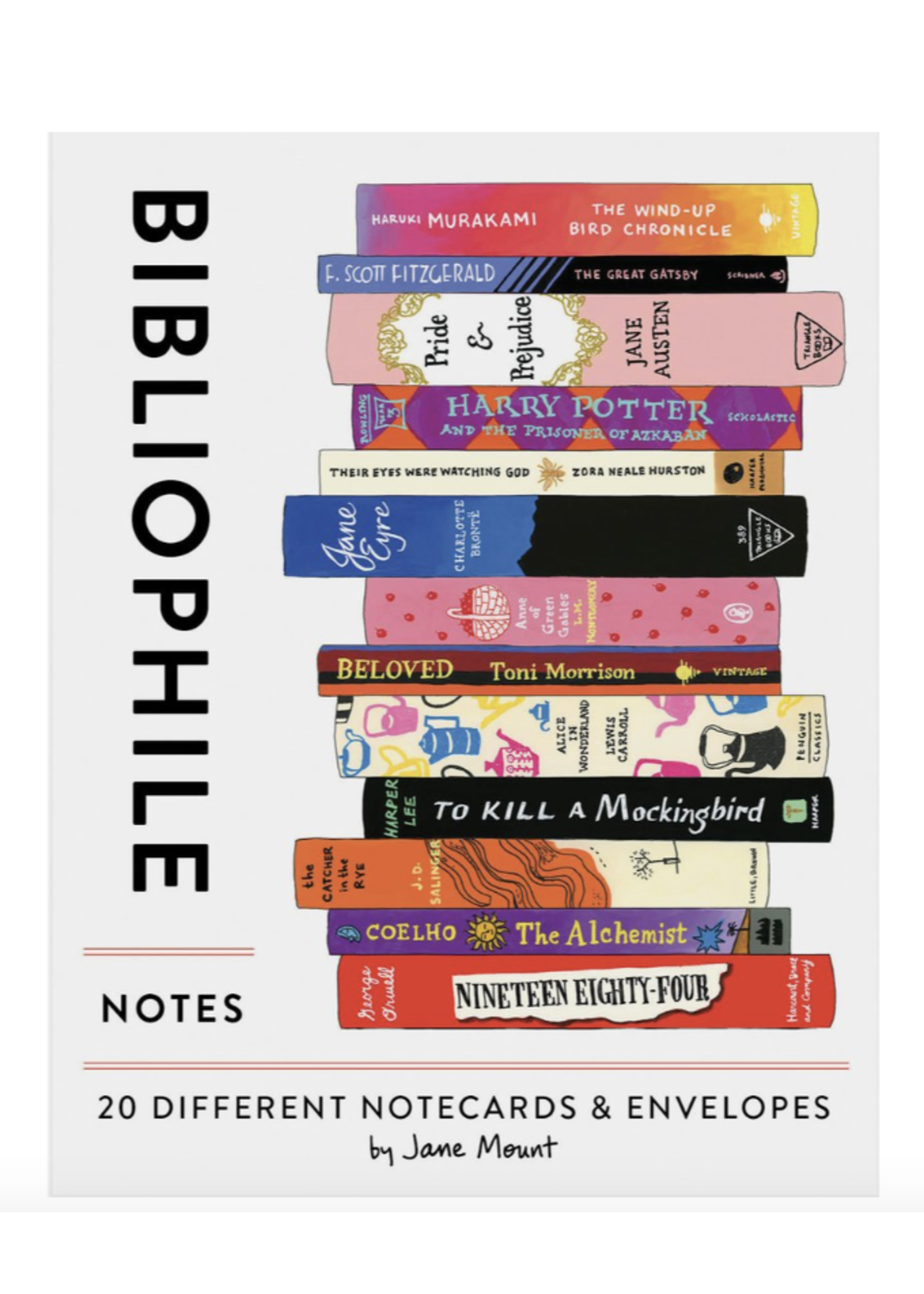 Chronicle Books Bibliophile 20 Notecards