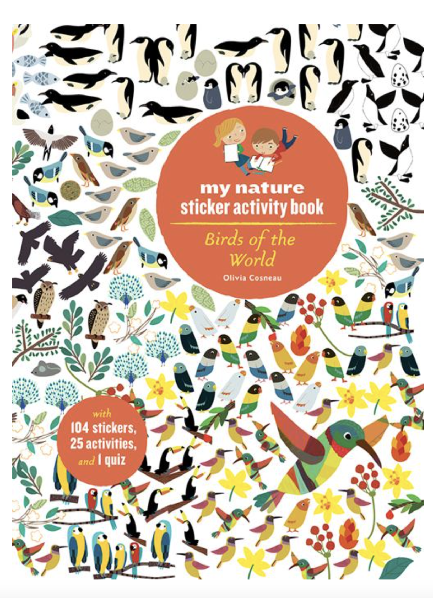 Princeton Architectural Press My Nature Sticker Activity Book Birds of the World
