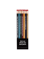 Snifty Ask Me About My Dad Jokes Pencils