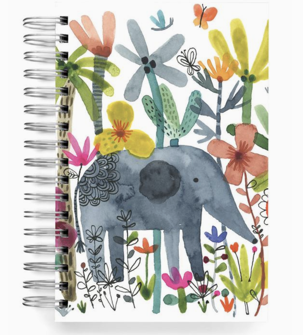 Elephant Garden Journal Bookmark, The Library Store
