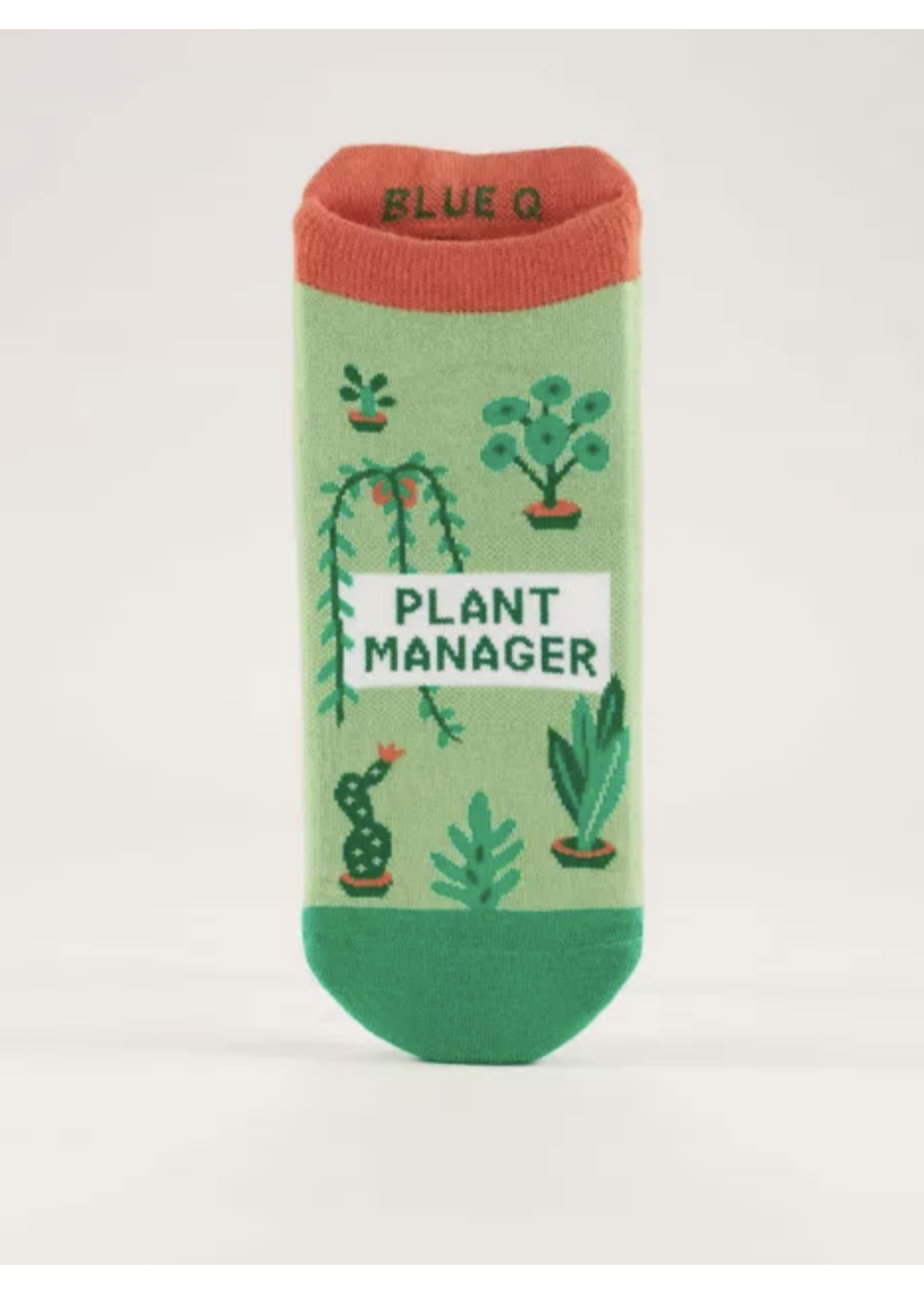 Blue Q Plant Manager Ankle Socks