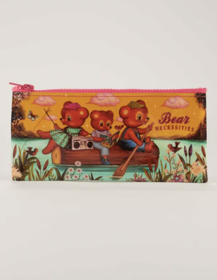 Bear Necessities Pencil Case Bookmark, The Library Store