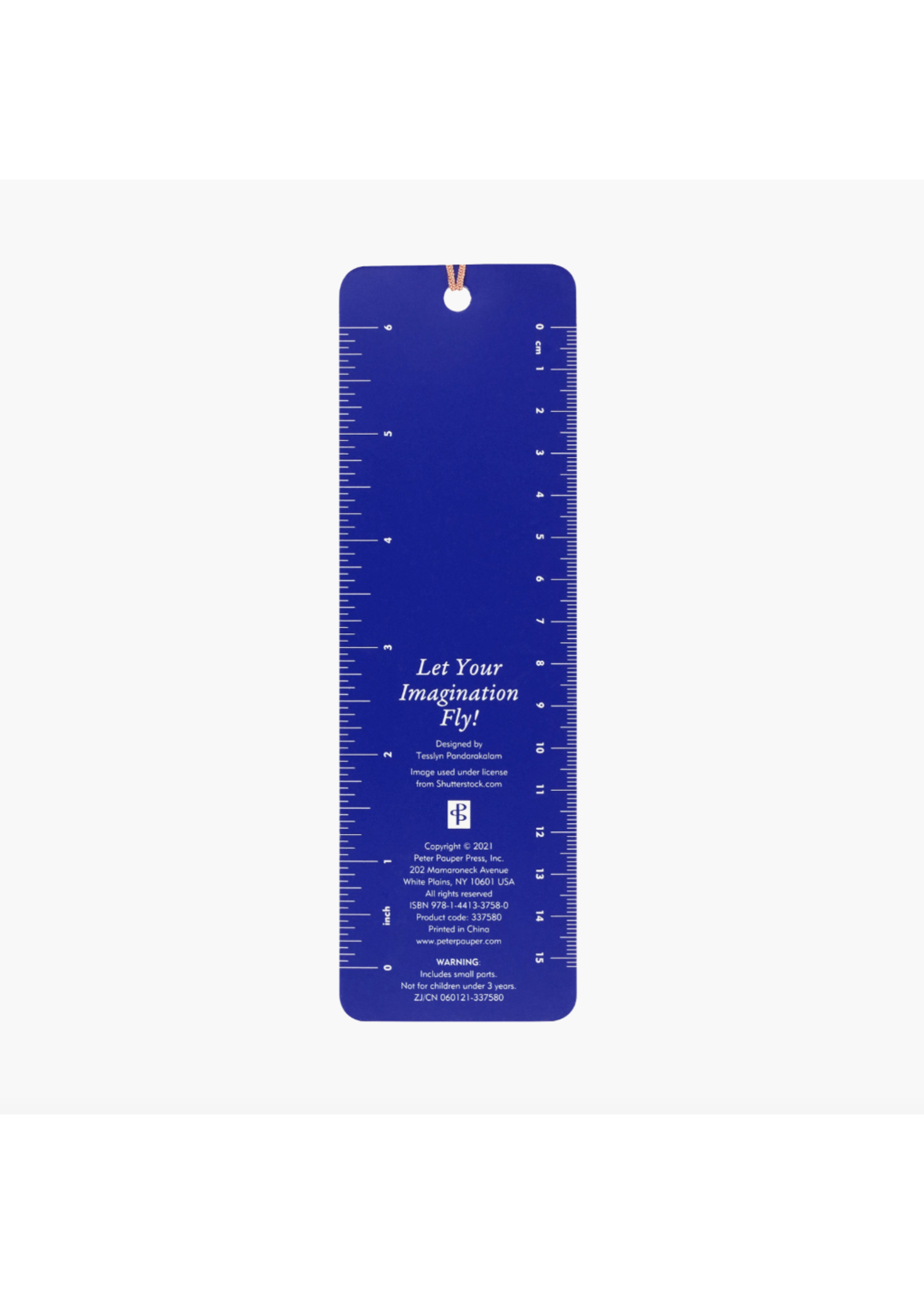 Peter Pauper Press Youth Bookmark: Let Your Imagination Fly