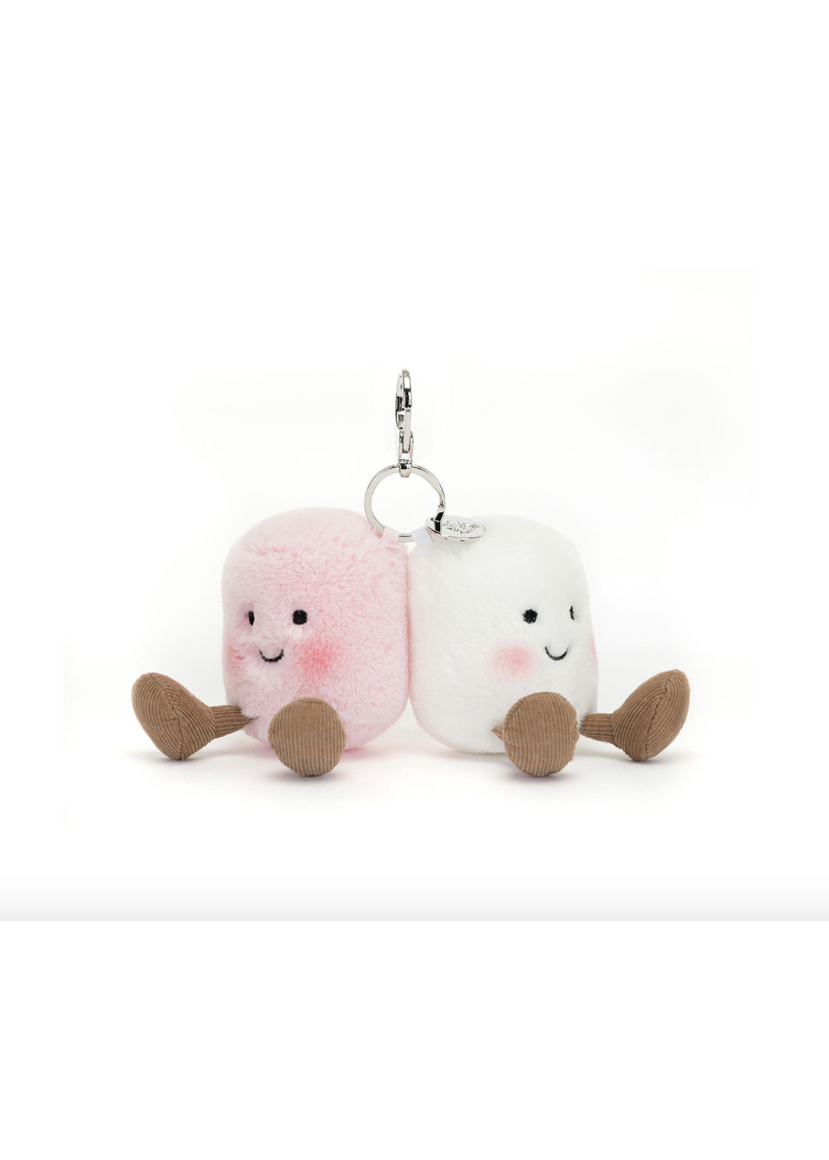 Jellycat Amuseables Pair of Marshmallows Bag Charm