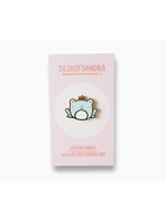 Desk of Sandra Frog Prince Enamel Pin