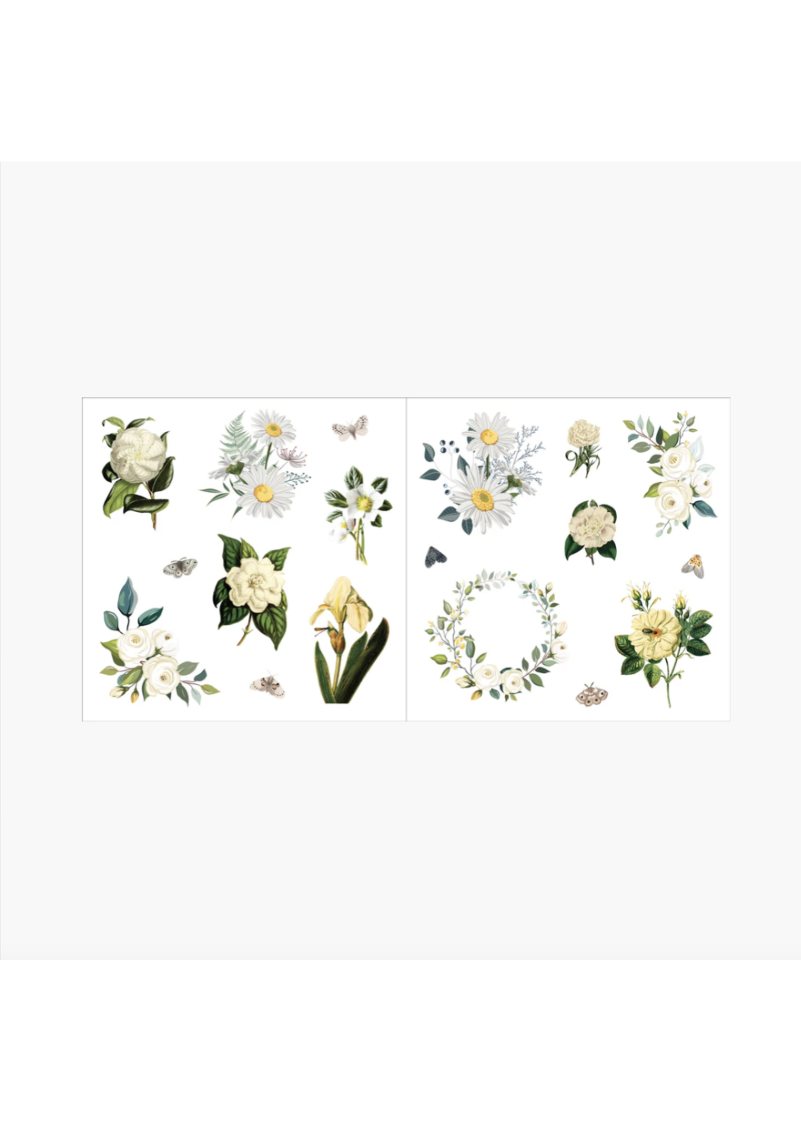 Peter Pauper Press Sticker Book Bunches of Botanicals