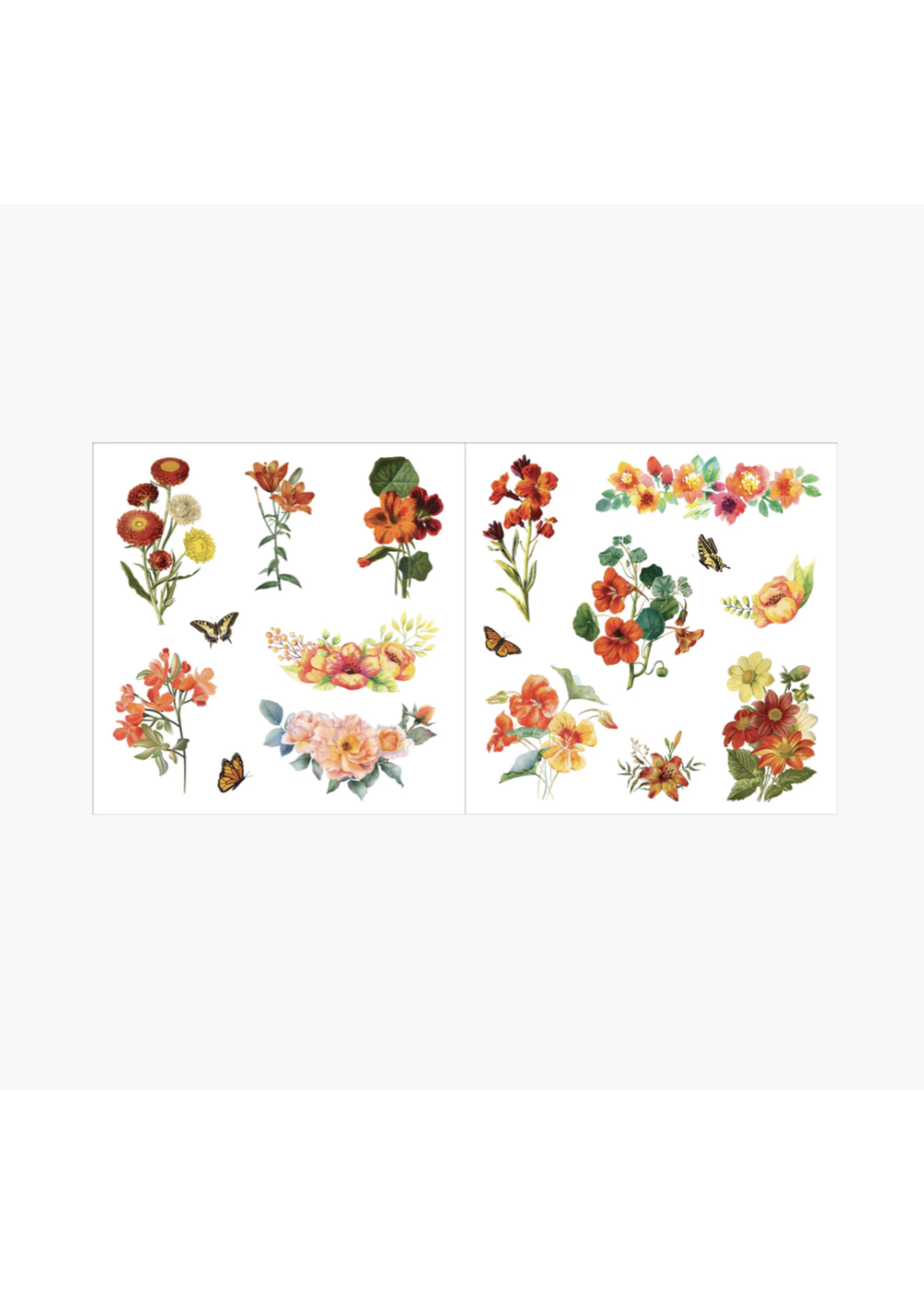 Peter Pauper Press Bunches of Botanicals Sticker Book