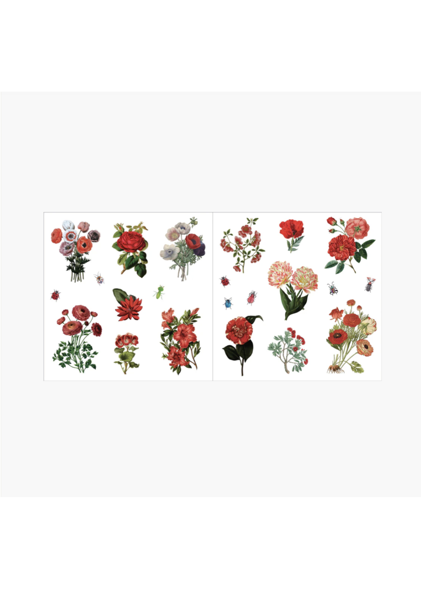 Peter Pauper Press Bunches of Botanicals Sticker Book