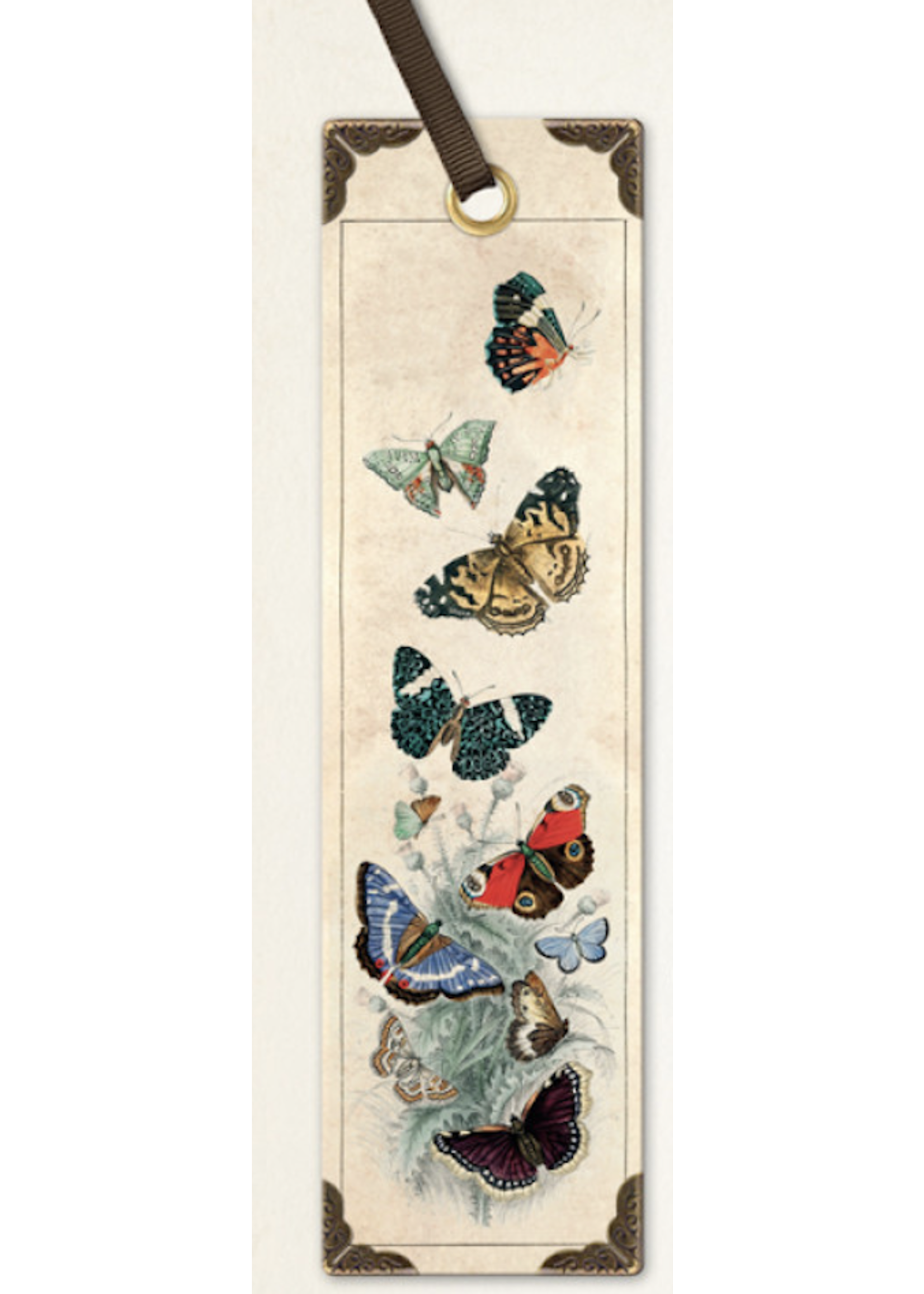 If Butterflies Vintage Bookmark