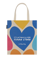 Out of Print Emily Henry Funny Story Tote