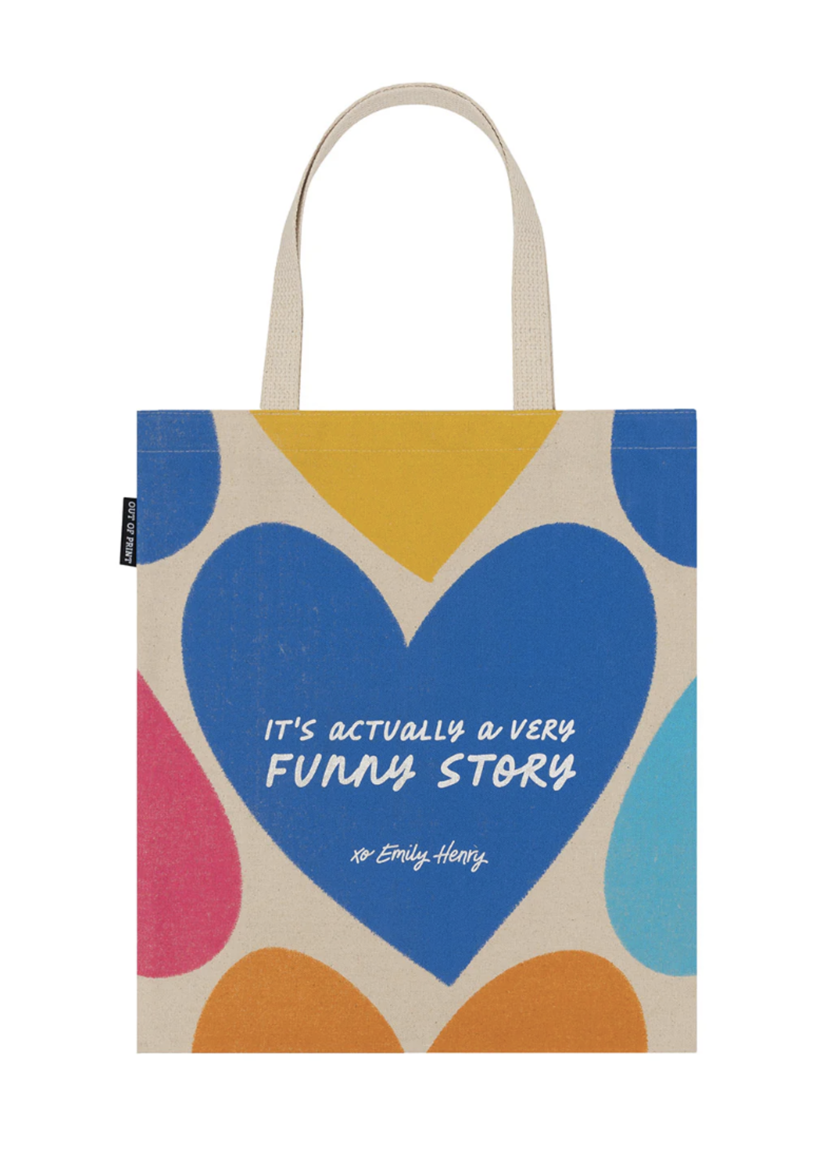 Out of Print Emily Henry Funny Story Tote