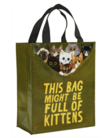 Blue Q Bag Full of Kittens Handy Tote Blue Q