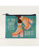 Blue Q If the Shoe Fits Coin Purse