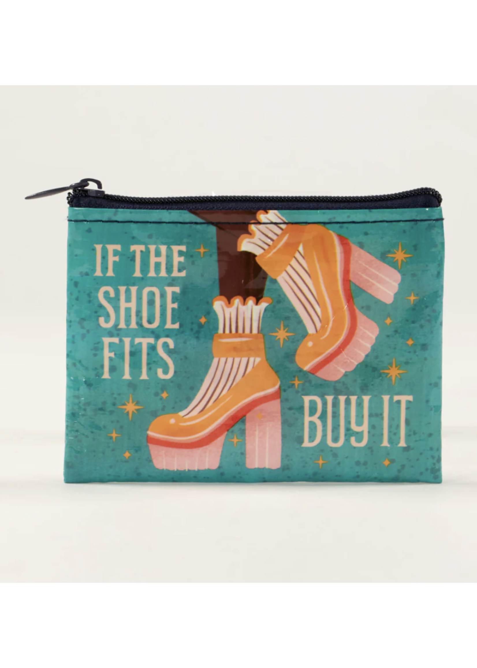 Blue Q If the Shoe Fits Coin Purse