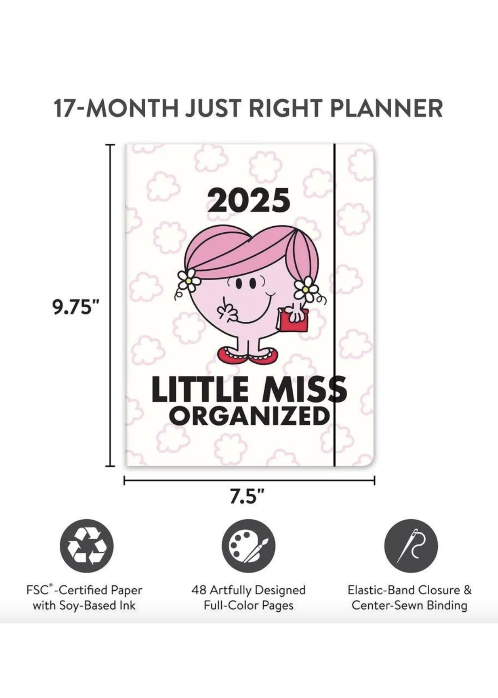 Studio Oh! Little Miss Organized 2025 Monthly Planner