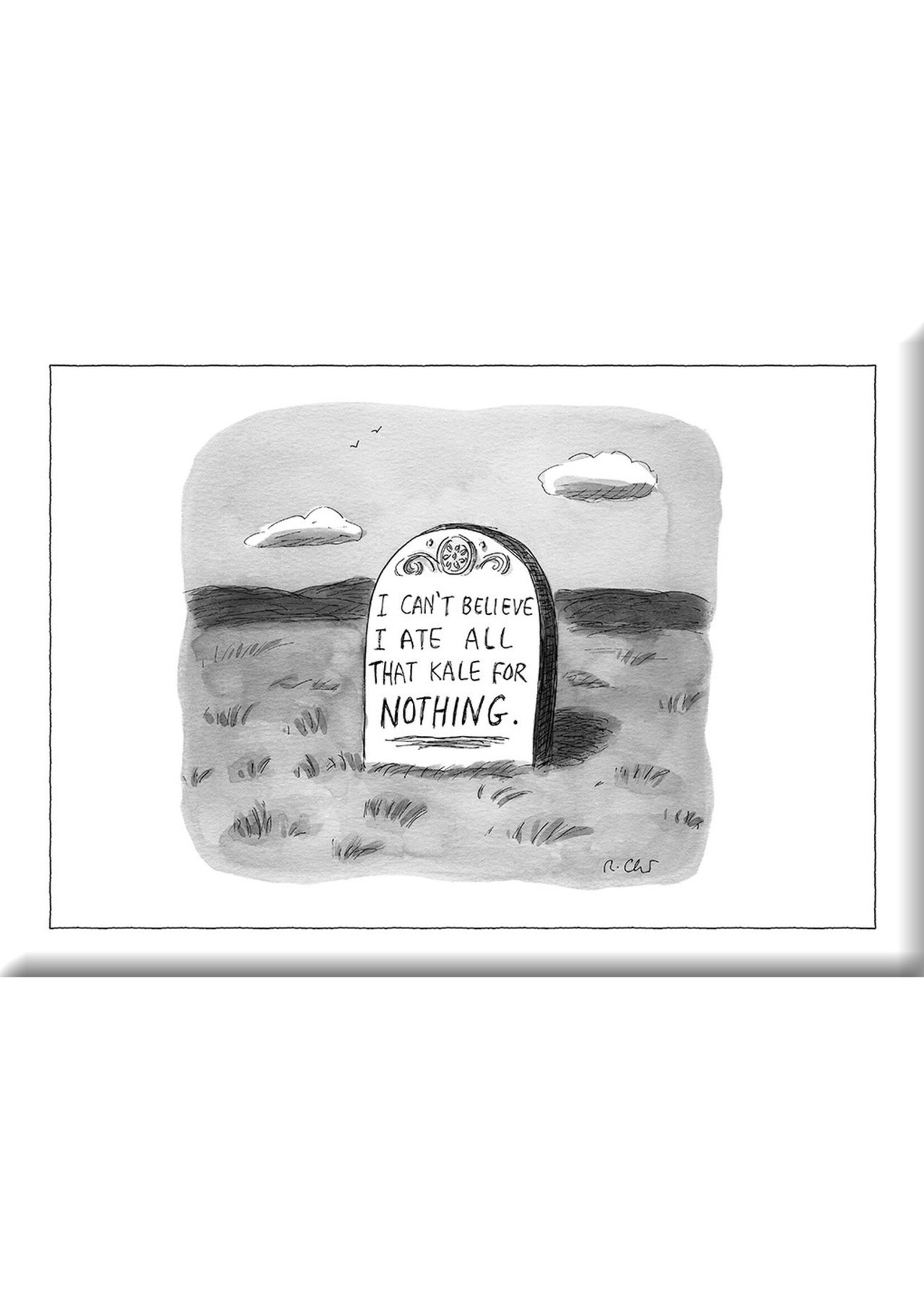 Nelson Line The New Yorker Cartoon Magnet Kale