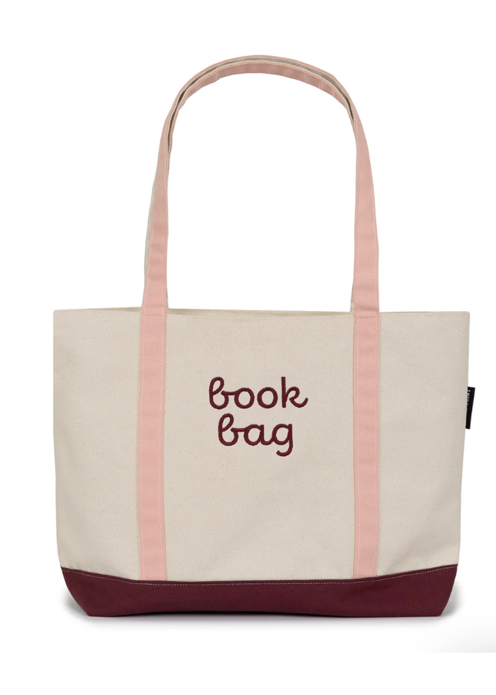 Out of Print Book Bag Zippered Boat Tote Bag