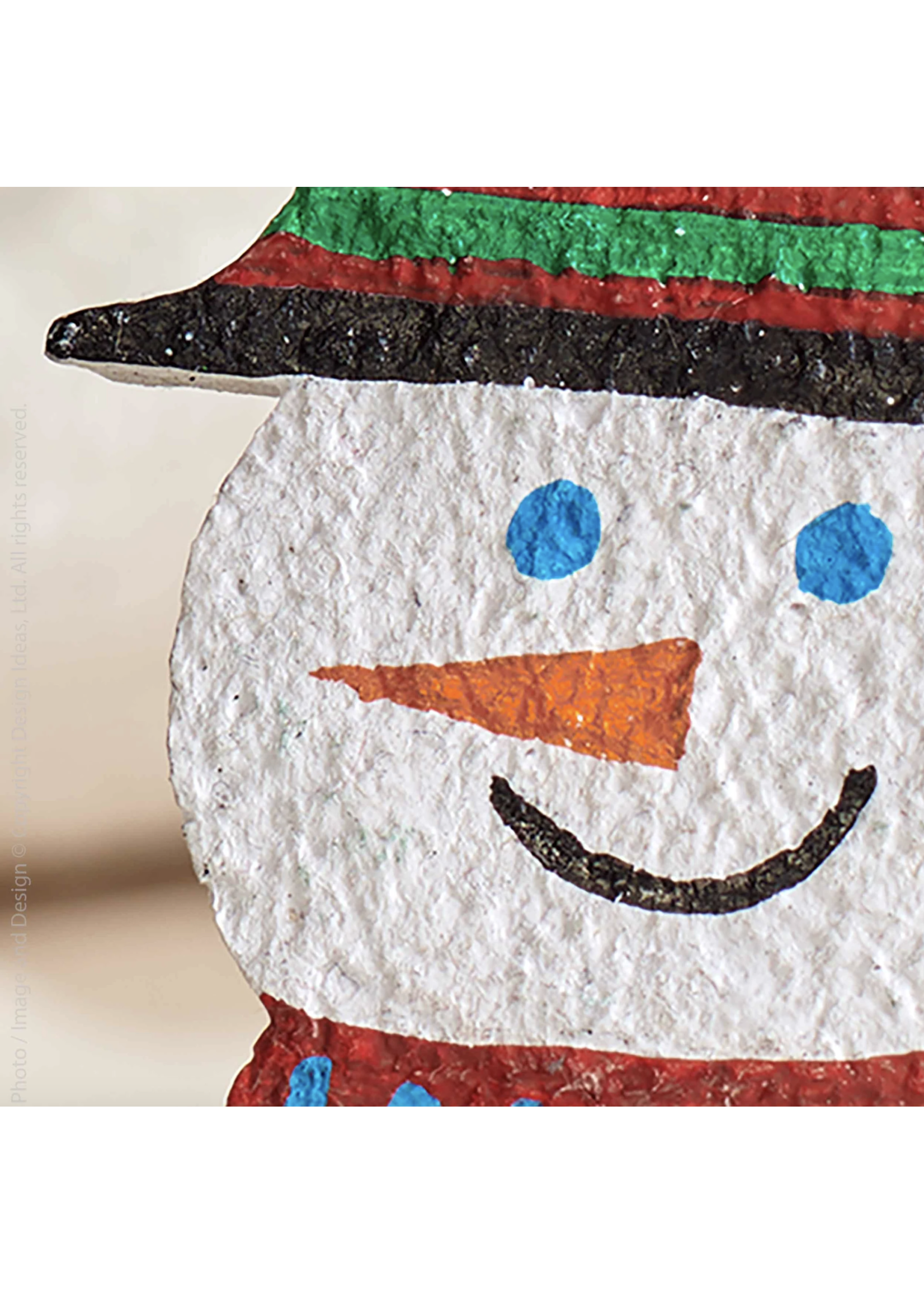 Design Ideas Sugarplum Ornament Snowman