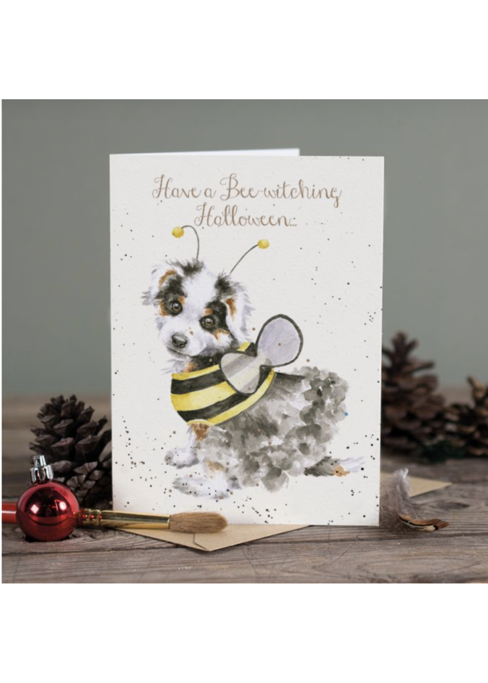 Wrendale Designs Bee Witched Dog Halloween