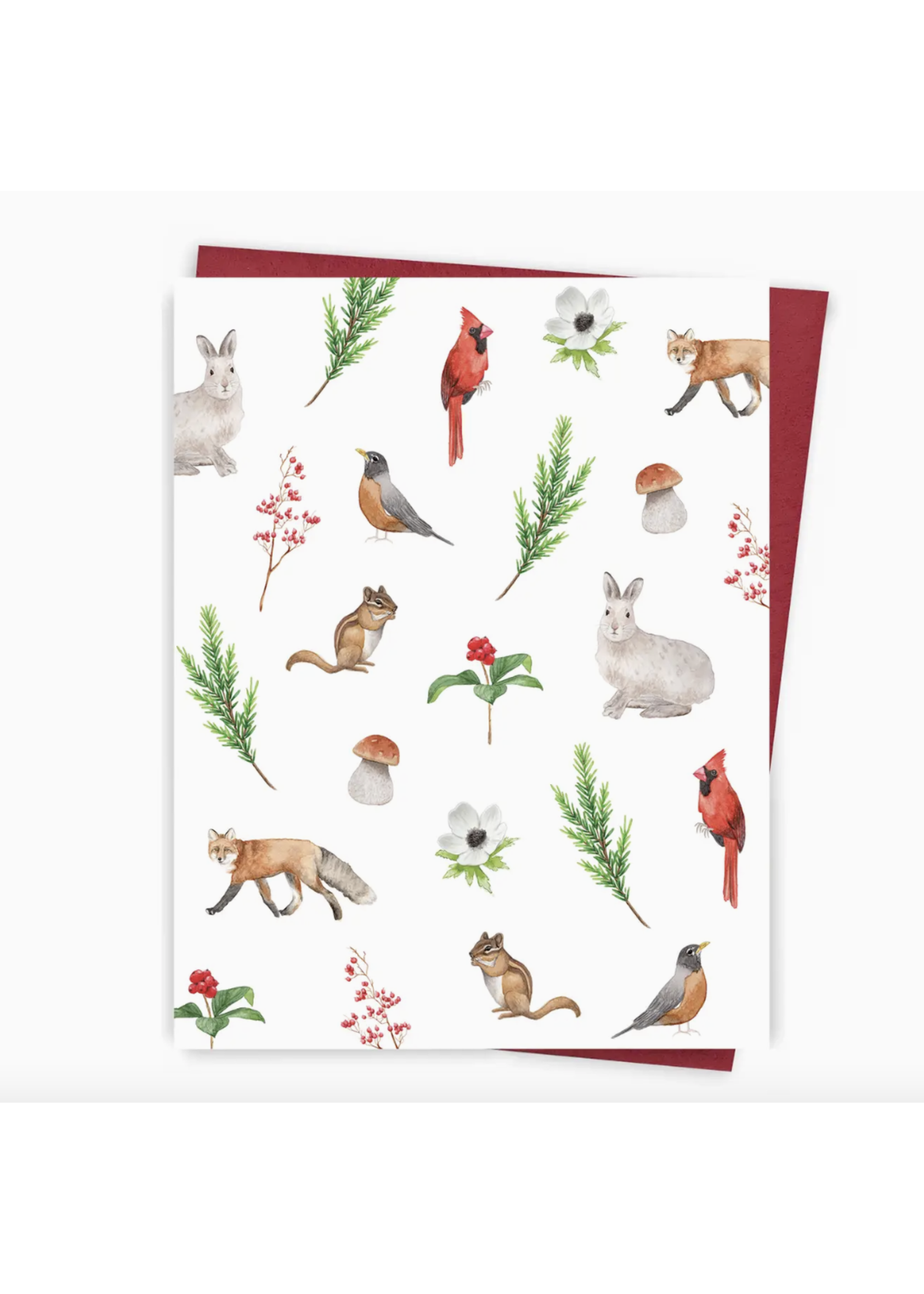 Hobeika Art Undergrowth Christmas Card