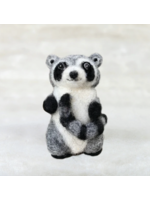 Spectacled Bear Raccoon Felti Ornament
