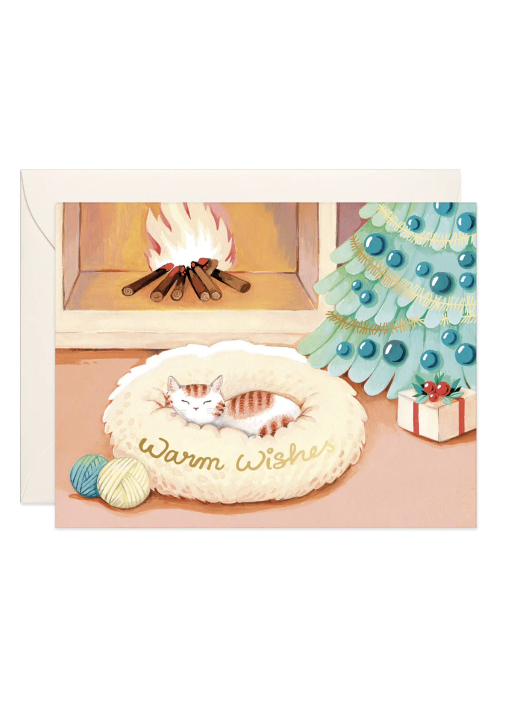 Joojoo Paper Cat Warm Wishes