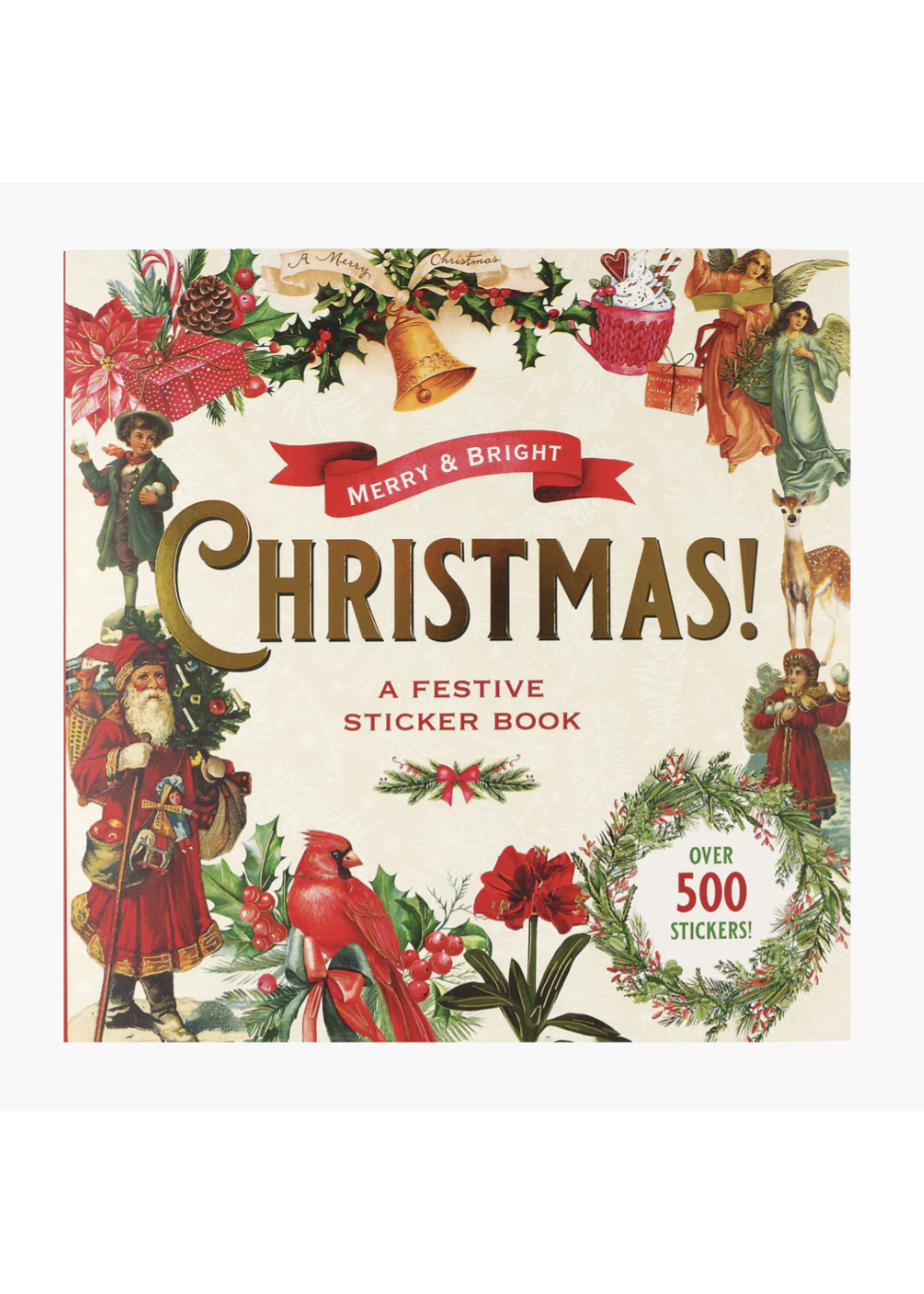 Peter Pauper Press Christmas! A Festive Sticker Book