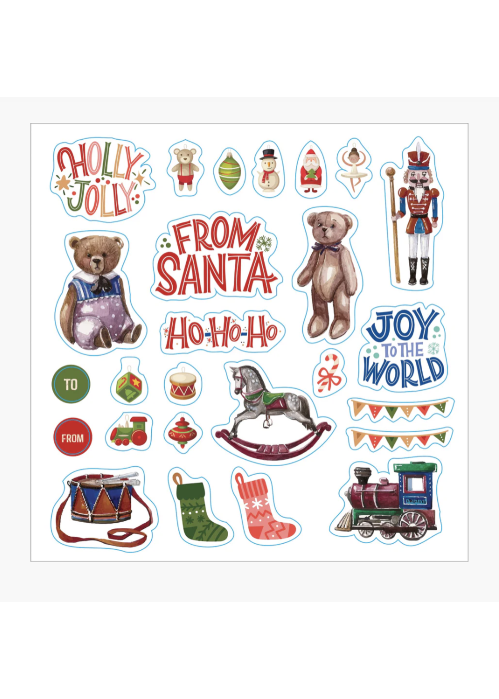 Peter Pauper Press Christmas! A Festive Sticker Book