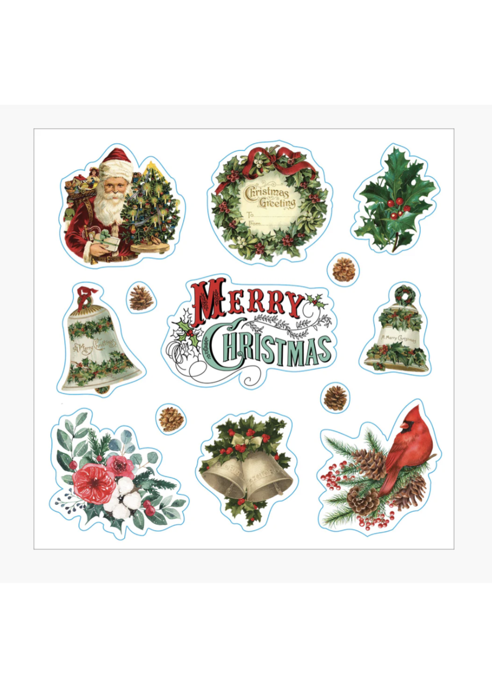 Peter Pauper Press Christmas! A Festive Sticker Book