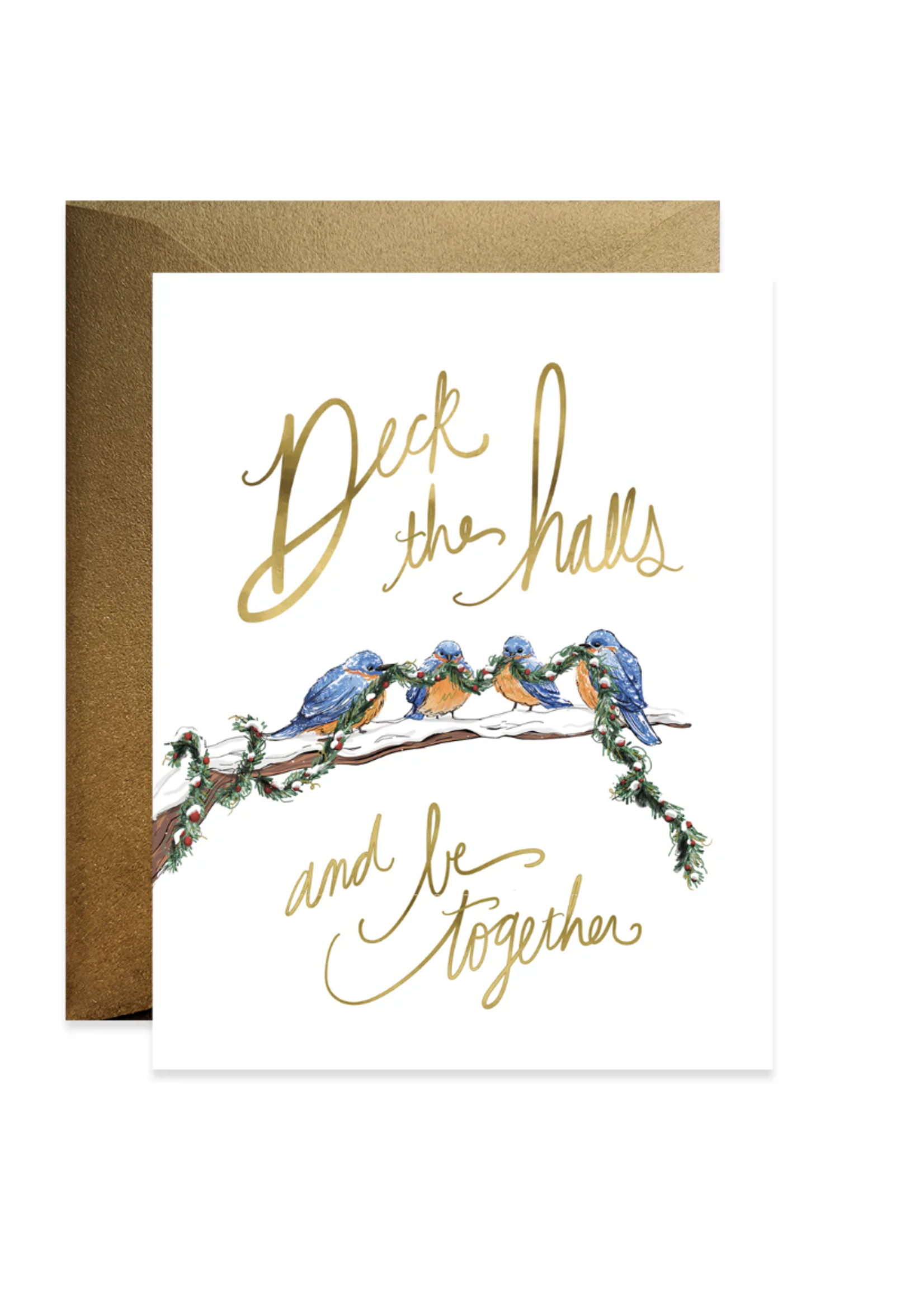 Good Juju Ink Deck the Halls Birdies