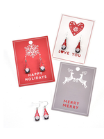 Giftcraft Christmas Gnome Earrings