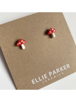 Ellie Parker Ceramics Mushroom Stud Earrings