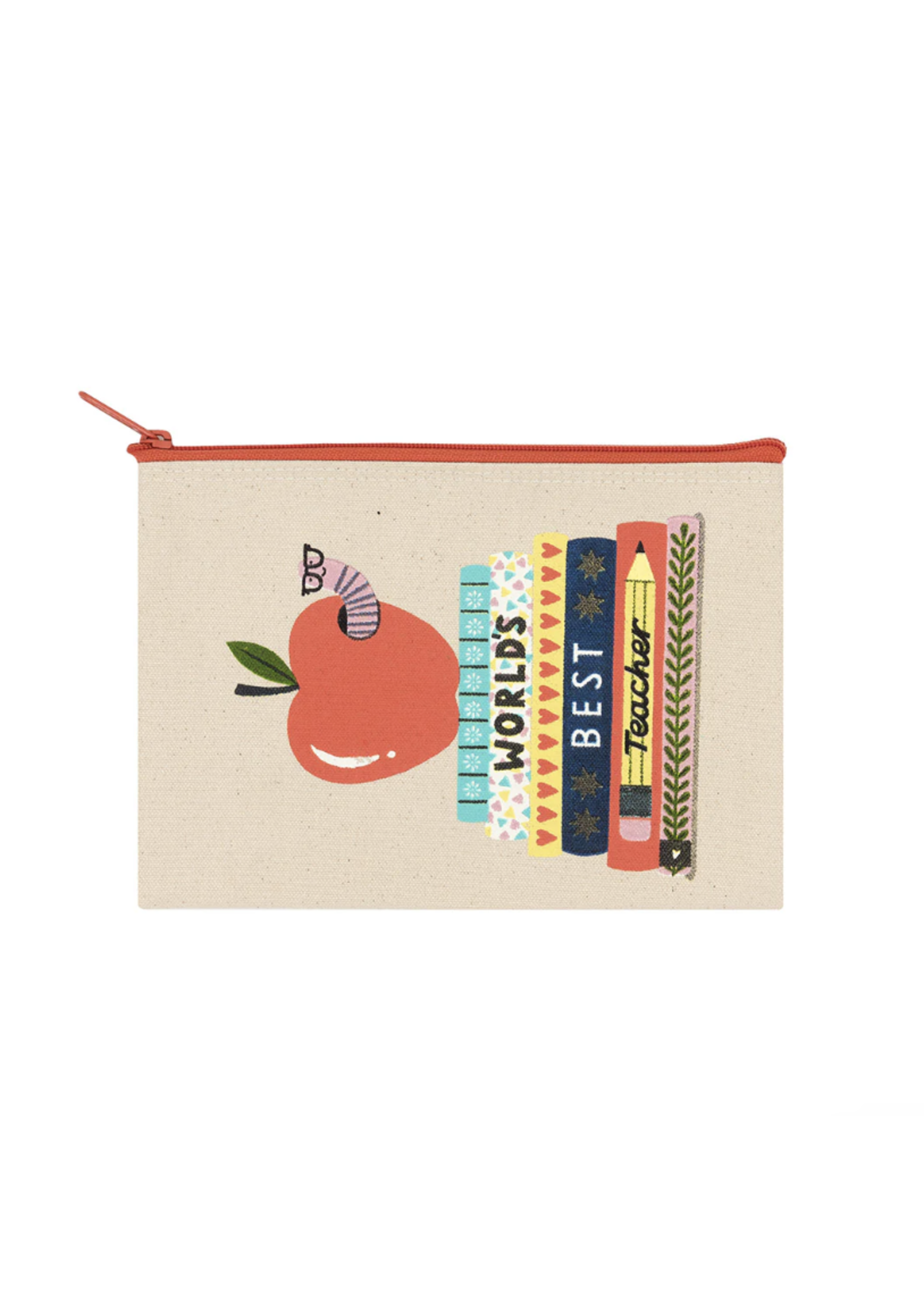 Out of Print Best Teacher Pouch