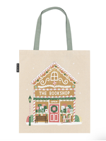 Out of Print Gingerbread Bookshop Tote