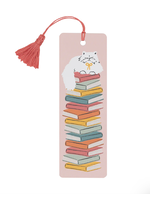 Out of Print Cat Stack Bookmark