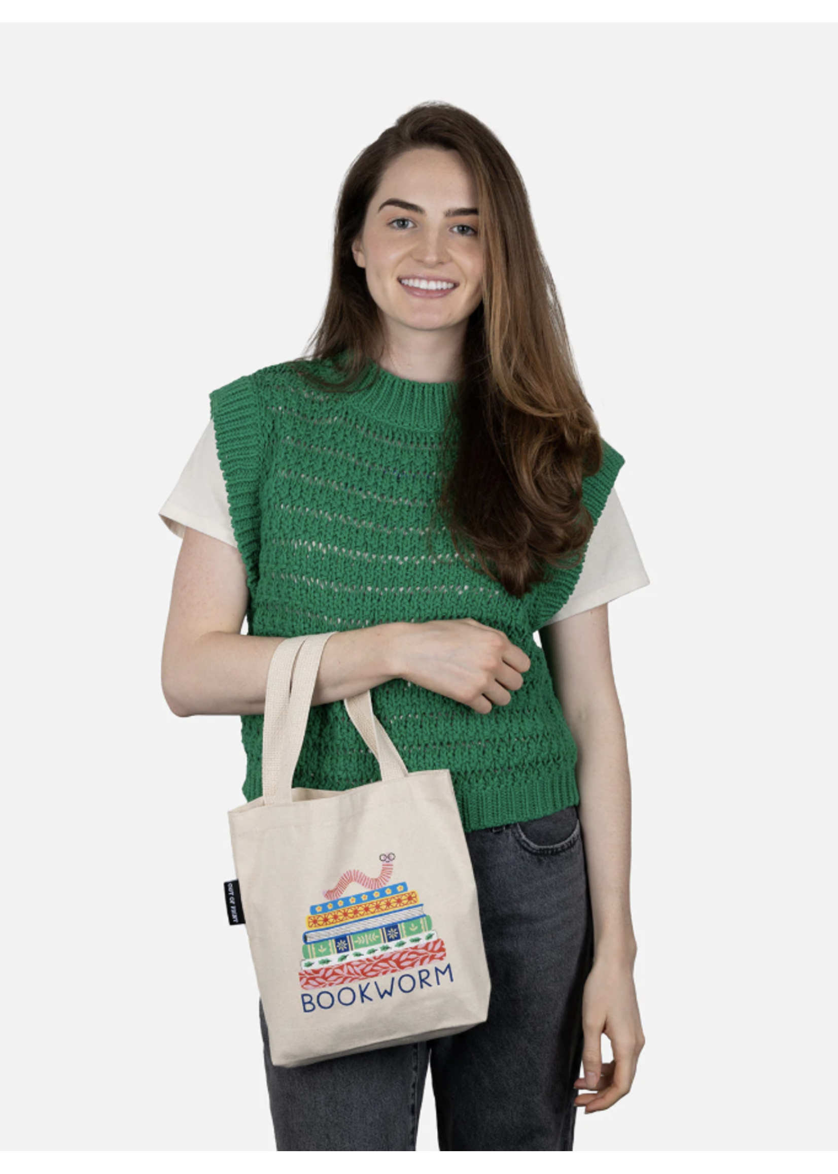 Out of Print Bookworm Mini Tote