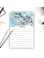 Elena Markelova Notepad Vancouver Map Lined