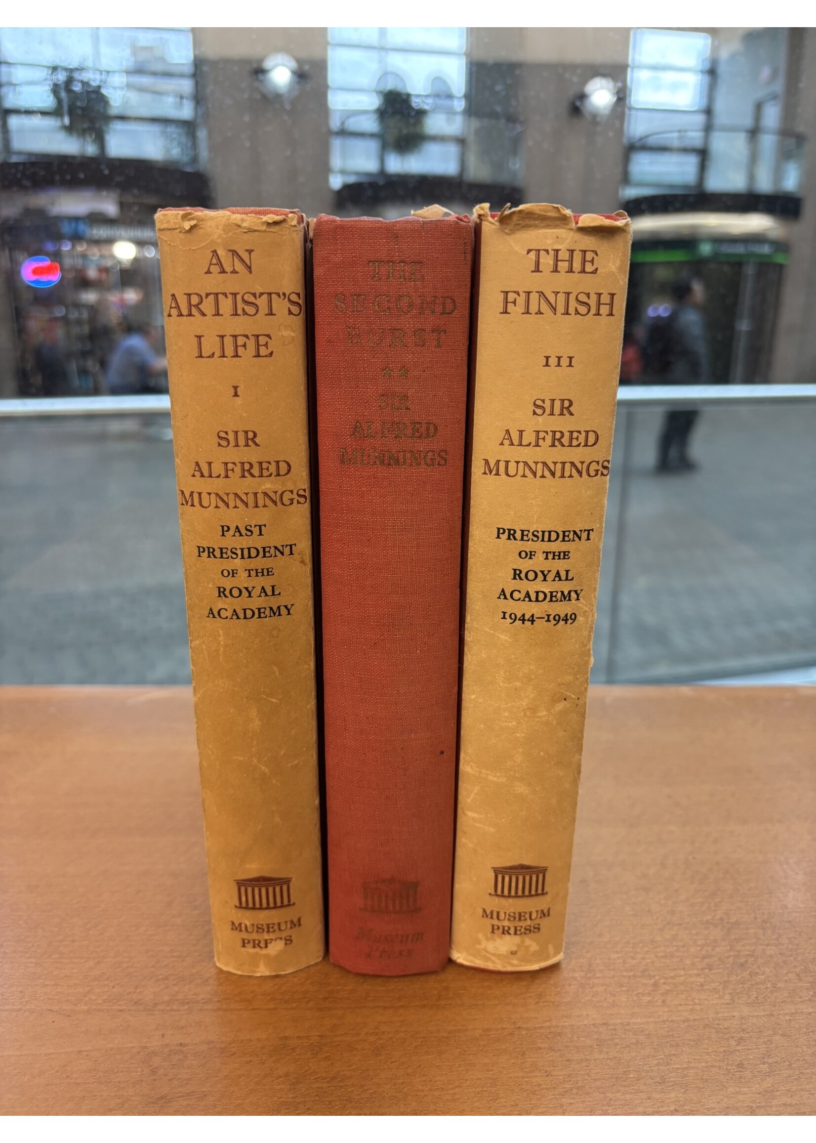Sir Alfred Munnings (3 Volumes) IN STORE PICK UP ONLY