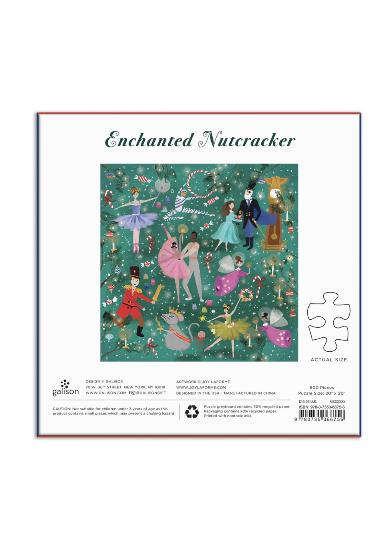 Laurence King Enchanted Nutcracker 500 Puzzle