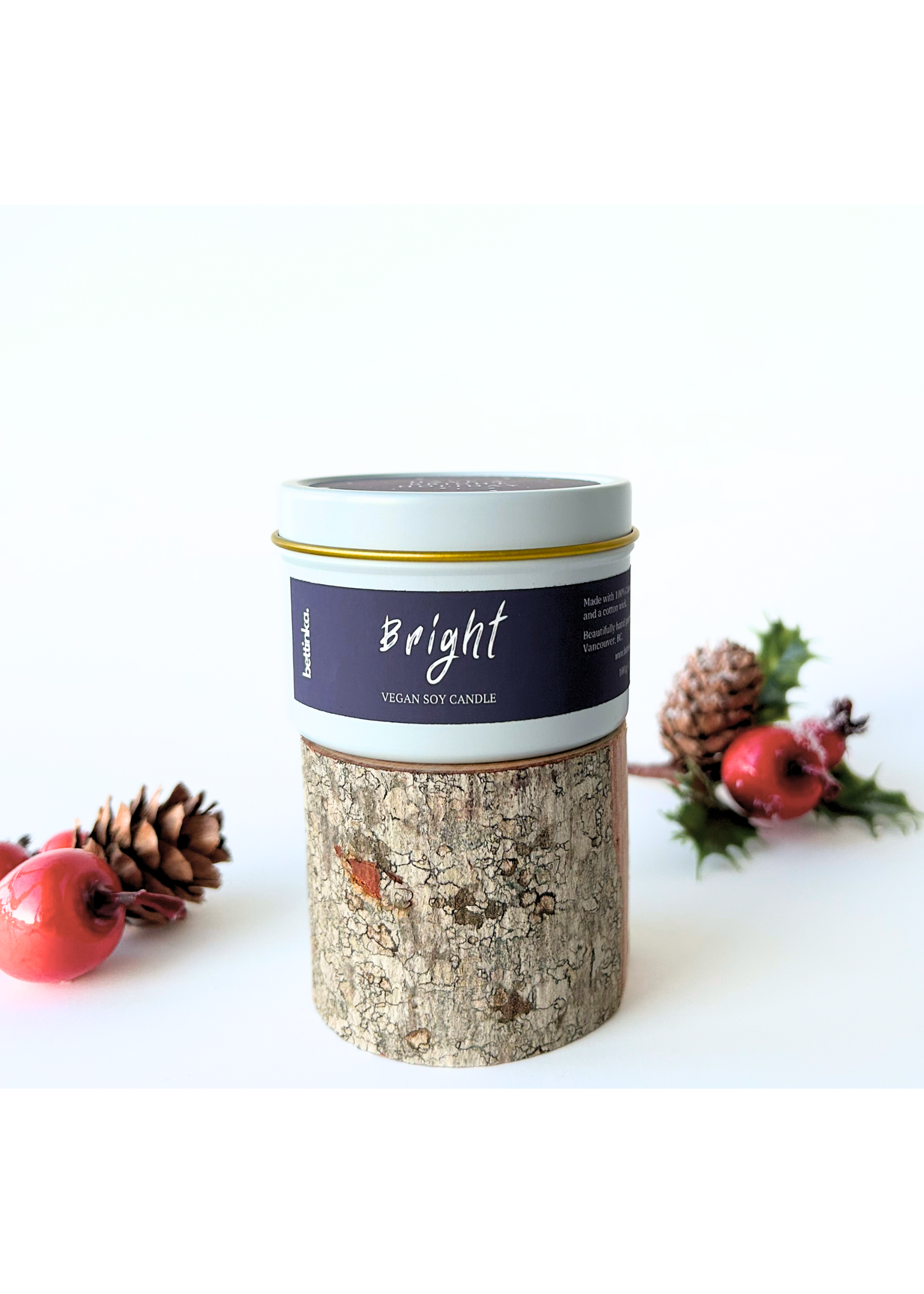 Bettinka Bright Holiday Large 200g Candle