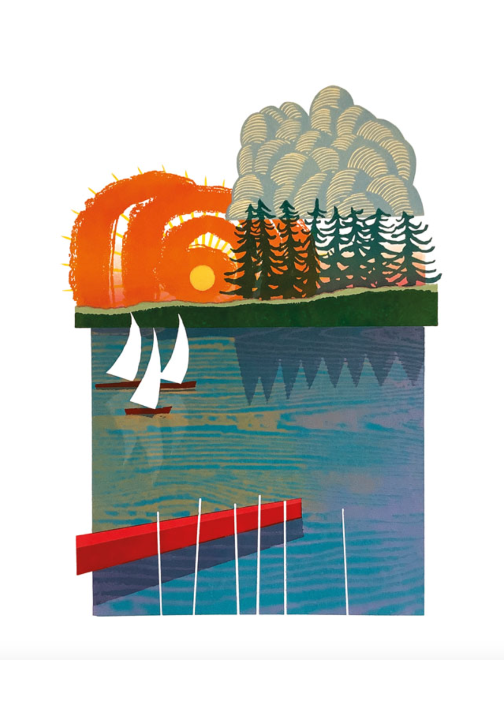 Art Angels Canadian Sunset