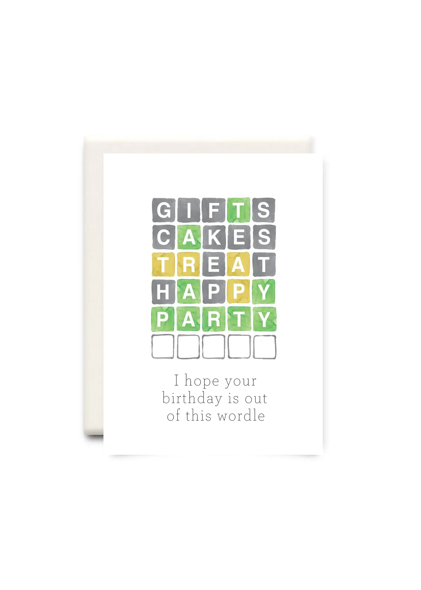 Inkwell Cards Out of This Wordle Birthday
